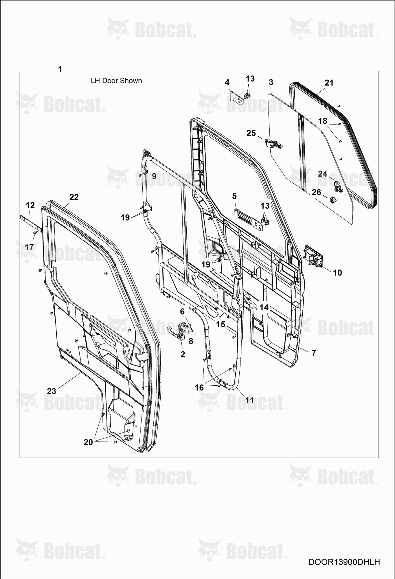 BODY, Doors LH (W/Cab)