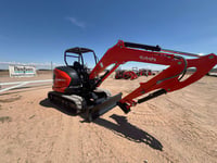 Kubota KX057-5 Compact Excavator W/Canopy | OEM Kubota Parts