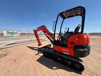 Kubota KX033-4 Compact Excavator W/Canopy | OEM Kubota Parts