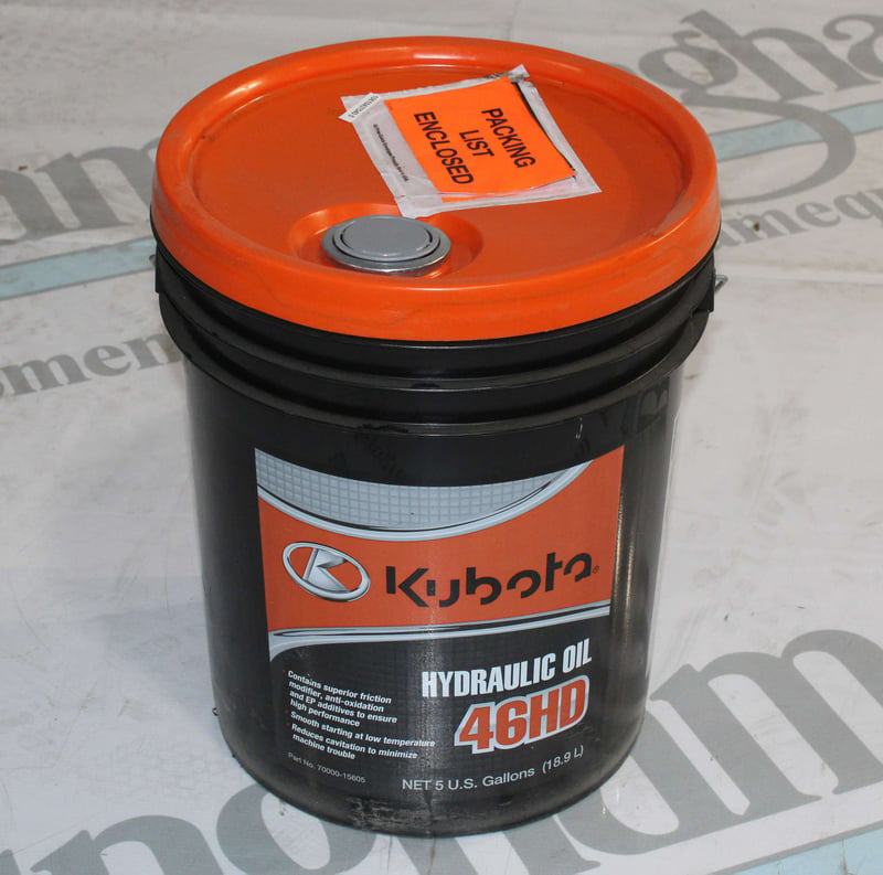 エッセンシャルオイル yasushi kubota Kubota 70000-15605 46 Hydraulic Oil (5-gallon) | Bingham Equipment