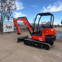 Kubota KX033-4 Compact Excavator W/Canopy | OEM Kubota Parts