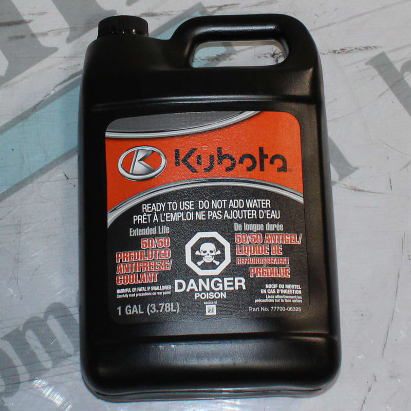 Kubota 77700-06325 50/50 Prediluted Antifreeze Coolant, Gal | OEM