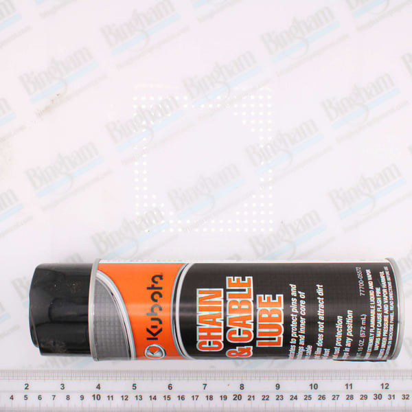 Kubota 77700-05572 Chain & Cable Lube, 15Oz. | OEM Kubota Parts