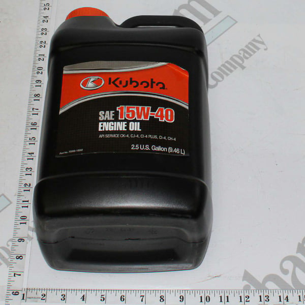 Kubota 70000-10002 15W-40 Engine Oil (2.5-Gallon) | OEM Kubota