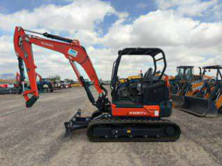 Kubota KX057-5 Compact Excavator W/Canopy | OEM Kubota Parts