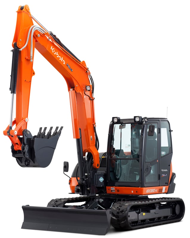 Kubota KX080-5 Compact Excavator | Bingham Equipment Company