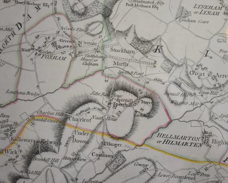 Spirthill Map