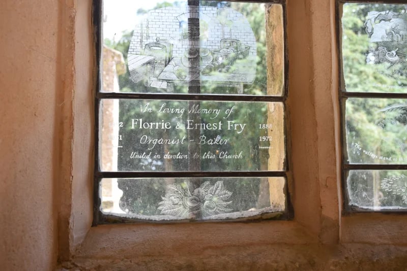 Engraved Window