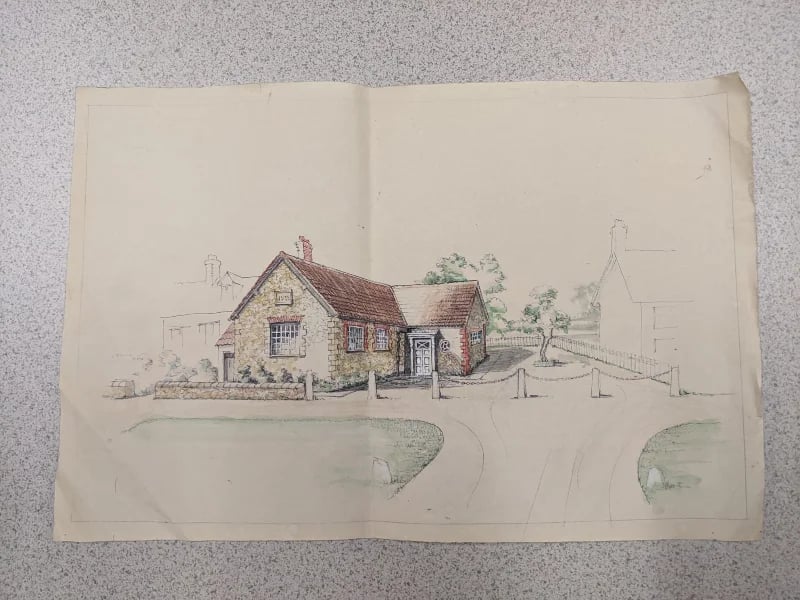 Foxham Reading Room - Artist Impression