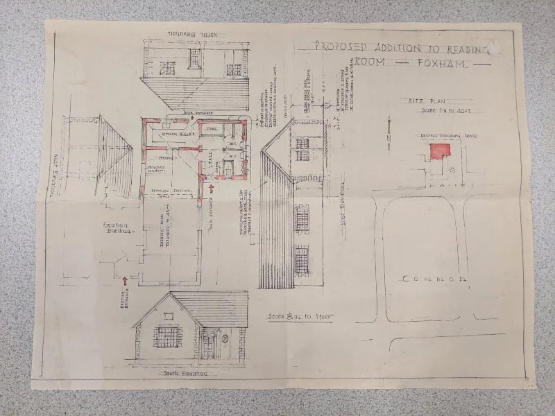 Foxham Reading Room - Proposed Additions 2