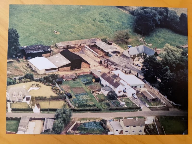 West End Farm Aerial View