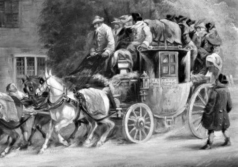 The Inn was a mail coach stop in the 17th century