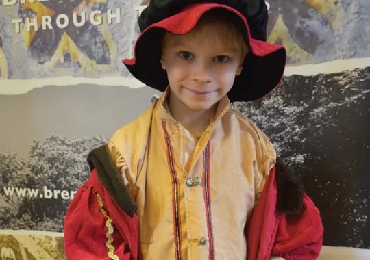 Charlie, very much looking the part