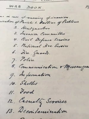 Bremhill Parish War Book 2