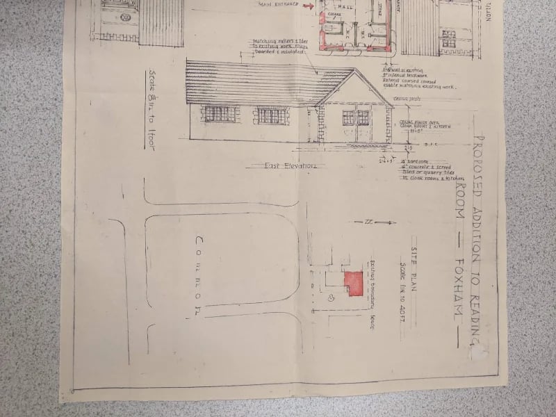Foxham Reading Room - Proposed Additions 1
