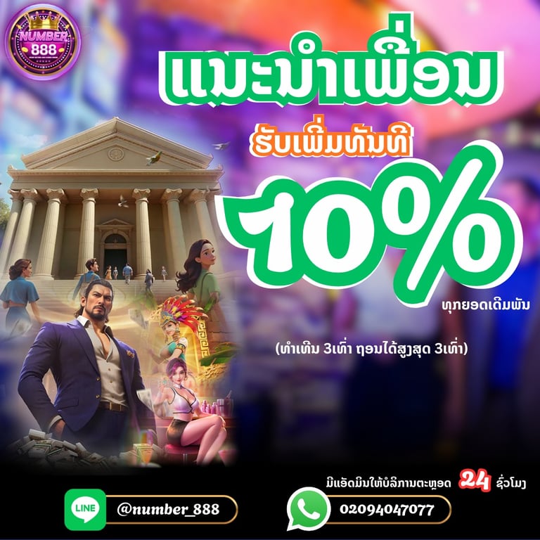 ສຳລັບລູກຄ້າທີ່ຮັບໂປຣຈະໄດ້ເຮັດເທີນ3 ເທົ່າຈື່ງສາມາດຖອນໄດ້ສູງສຸດ3ເທົ່າ