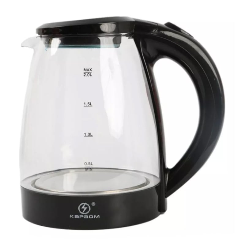 Chaleira Elétrica de Vidro Kapbom 2L 110V