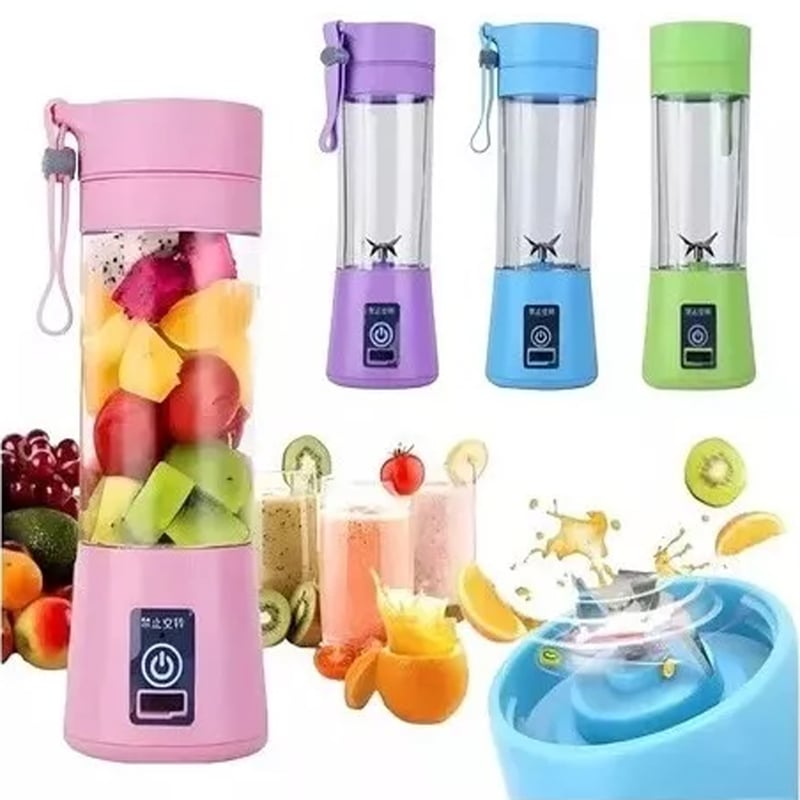 Mini Liquidificador Portátil Recarregável