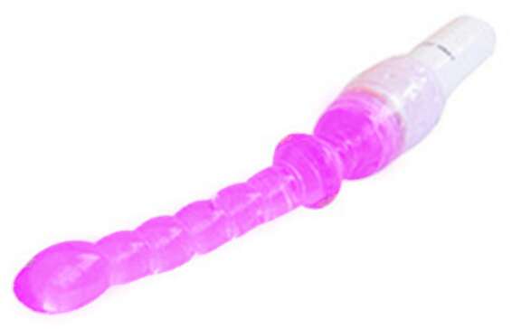 Vibrador Anal com Esferas Vibrador Anal com Esferas