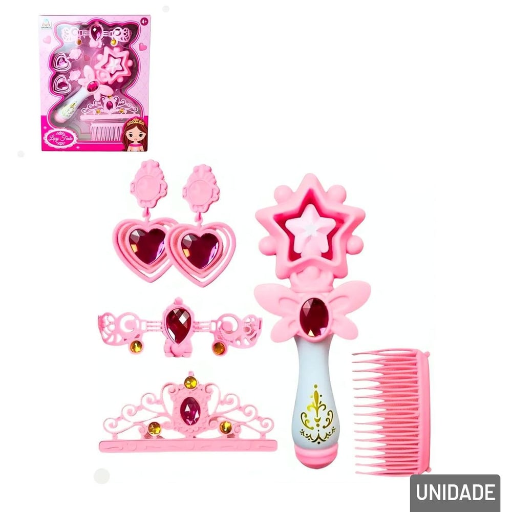 Acessórios Para Boneca 06 Peças Lucy Fada Estrela