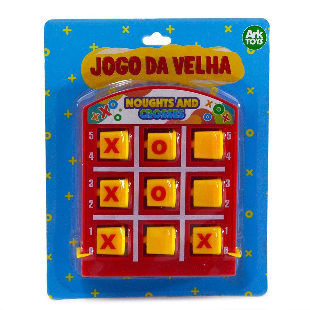 Jogo da Velha Tabuleiro Raciocinio Educativo