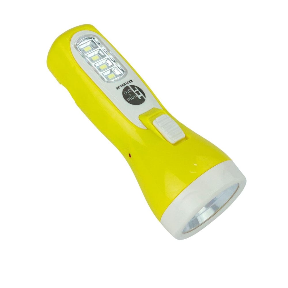 Lanterna Recarregável Bivolt 5 Leds Duplo Color