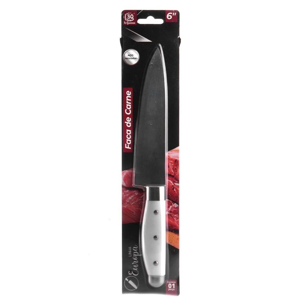 Faca de Cozinha Inox 6