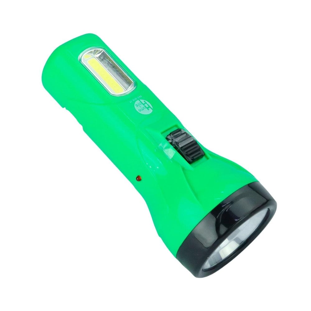 Lanterna Recarregável Bivolt 2 LED Duplo Color