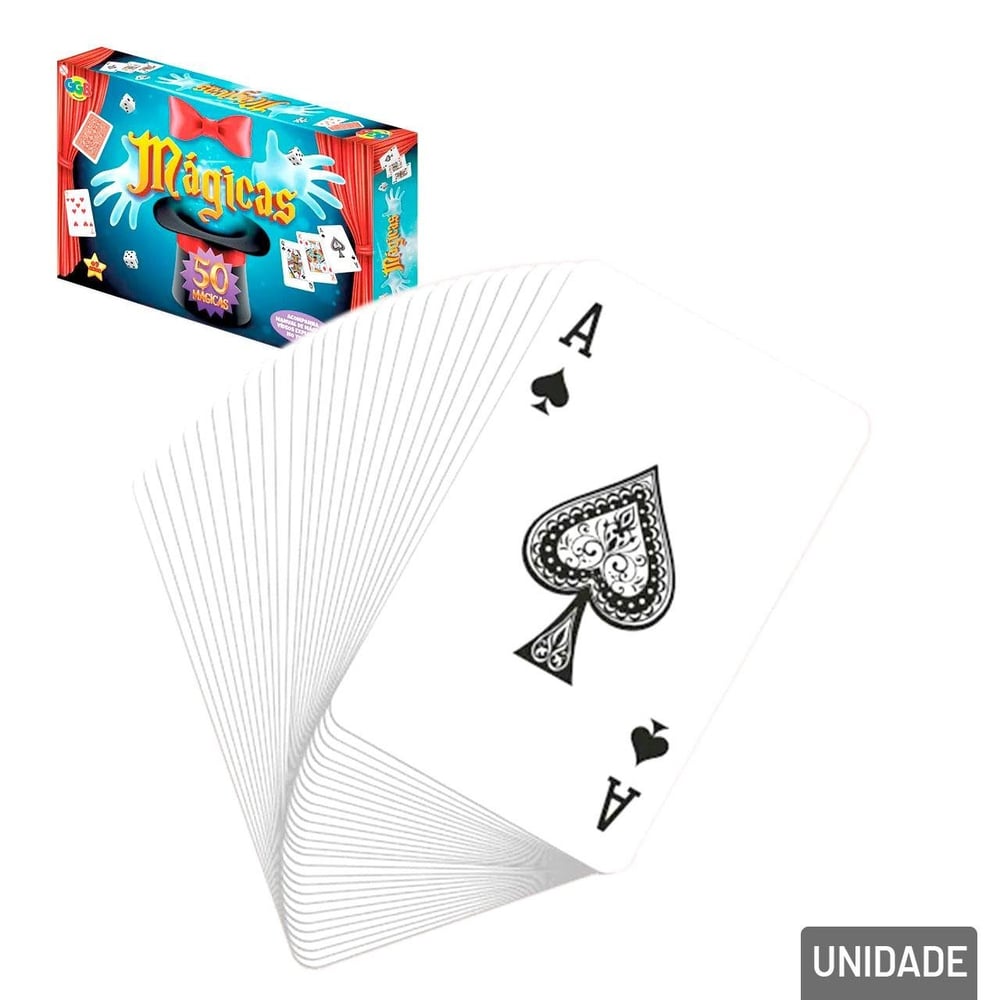 Jogo de Mágicas com 50 Truques