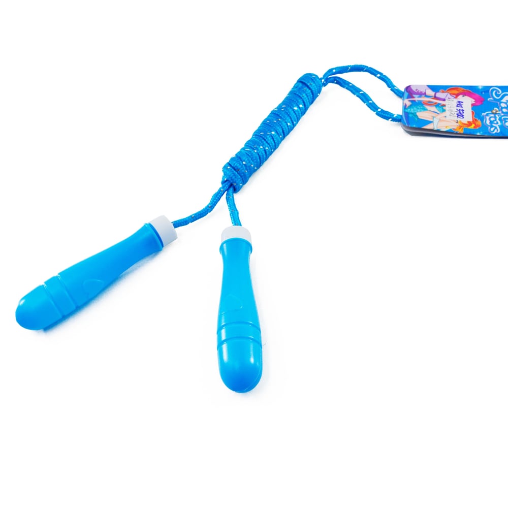 Pula Corda Infantil 2,2m com Glitter Color