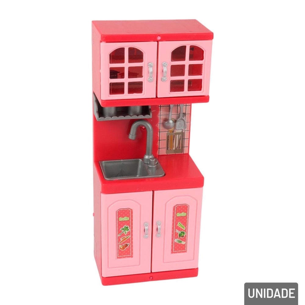 Móveis de Plástico Para Casinha de Boneca Cozinha