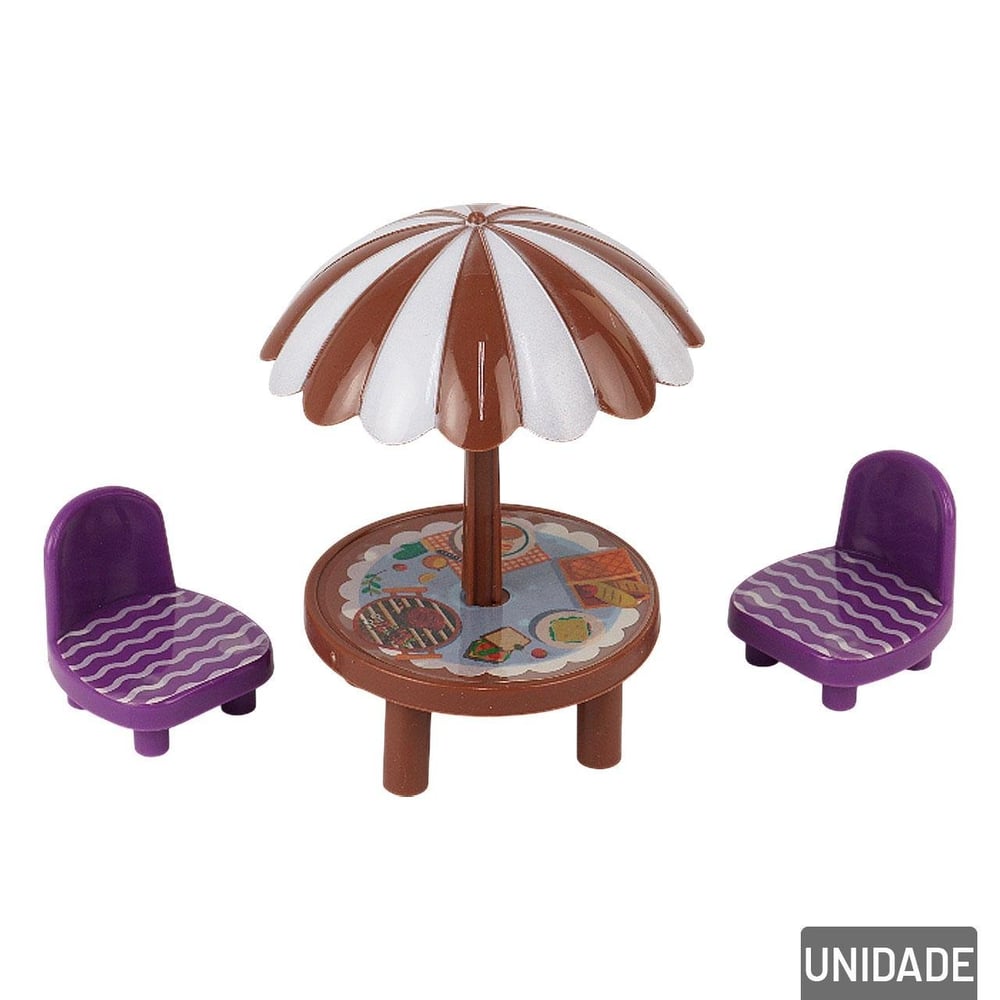 Kombi Food Truck Plástico com Acessórios Beauty