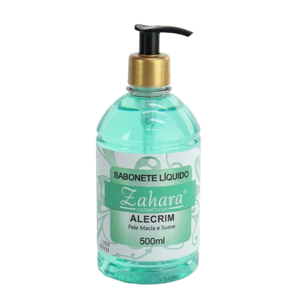 Sabonete Líquido 500ml Alecrim com Válvula
