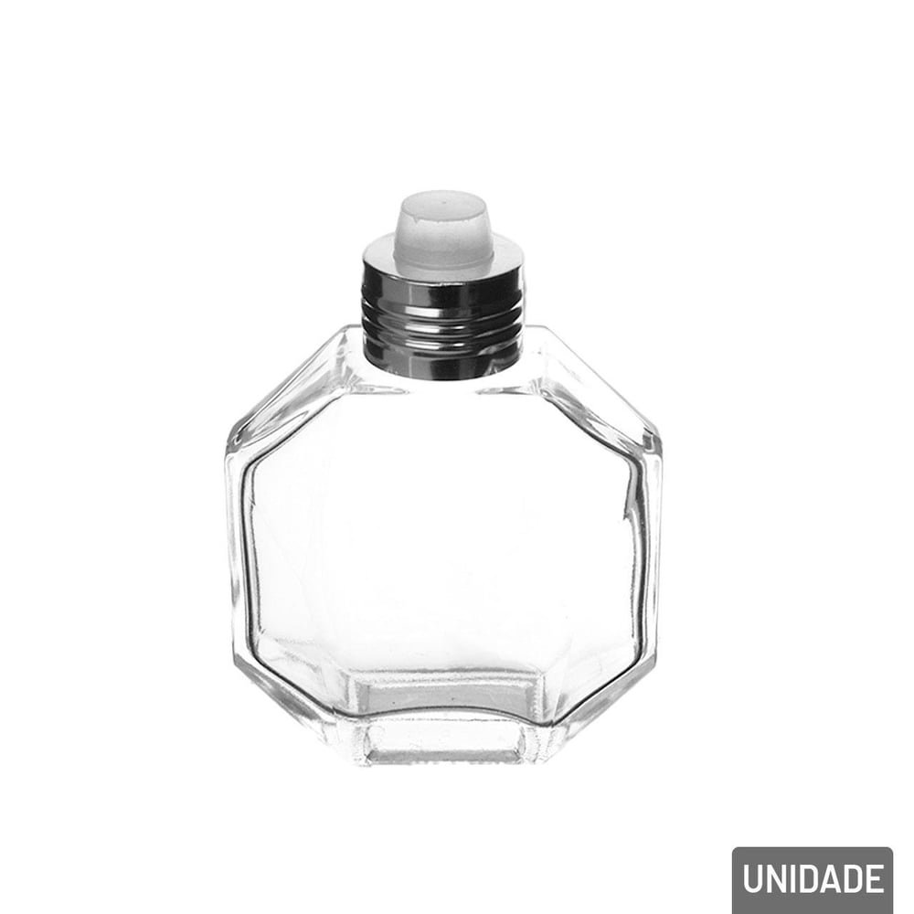 Frasco Para Difusor de Vidro 100ml com Tampa Color