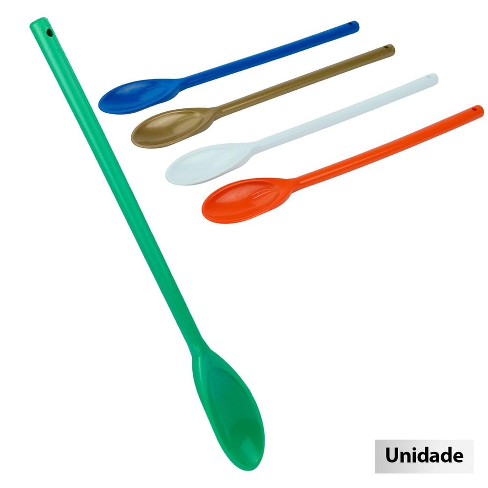 Colher Multiuso de Plástico 35cm Color