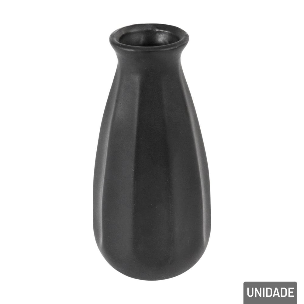 Vaso Decorativo de Cerâmica 12cm Texturizado Color