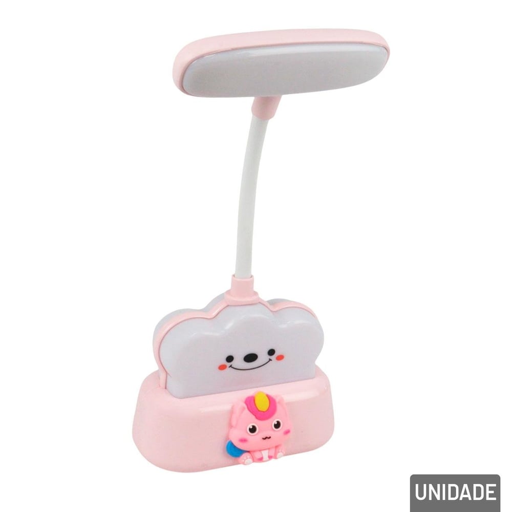 Luminária de Mesa 24cm EM LED Dinossauro Color