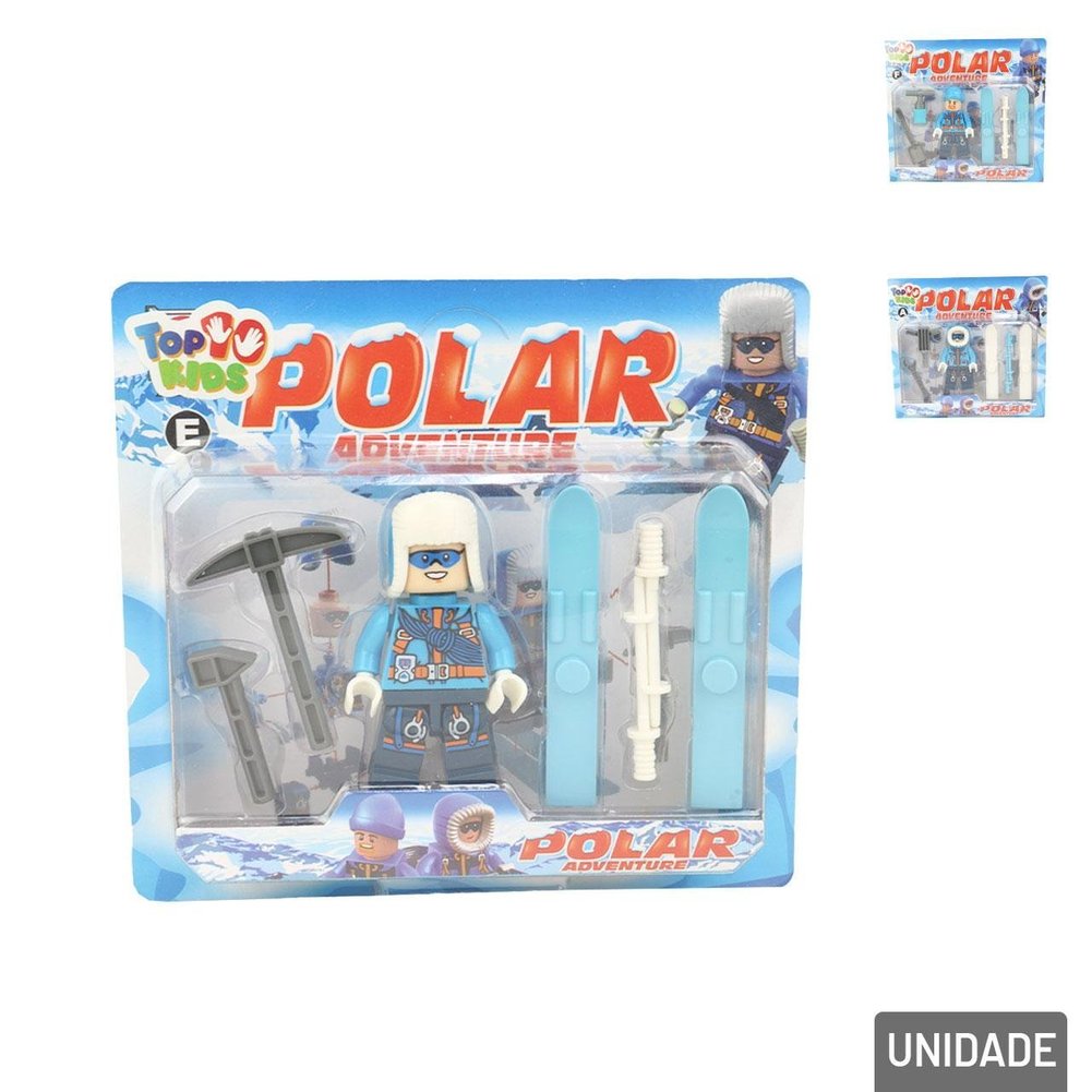 Boneco Monta e Desmonta Aventura Polar Sortidos