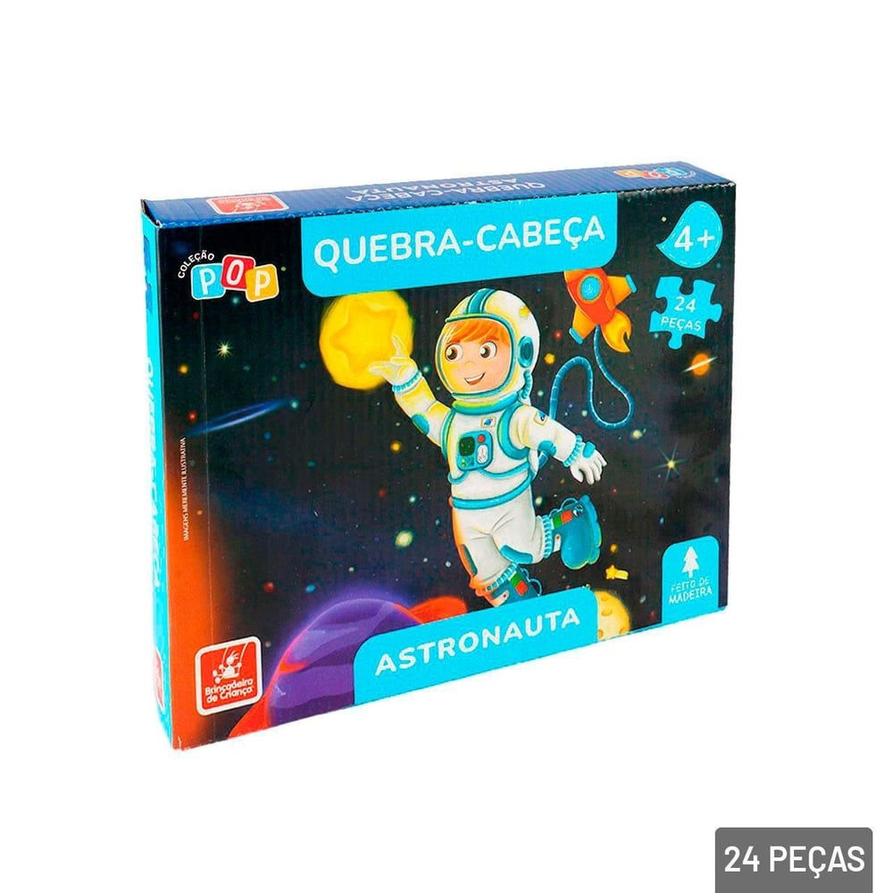 Quebra Cabeça 24 Peças Astronauta