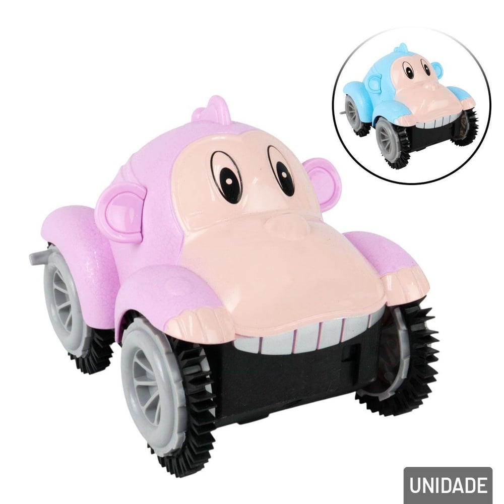 Carrinho Movido à Pilha Macaco Maluco Color