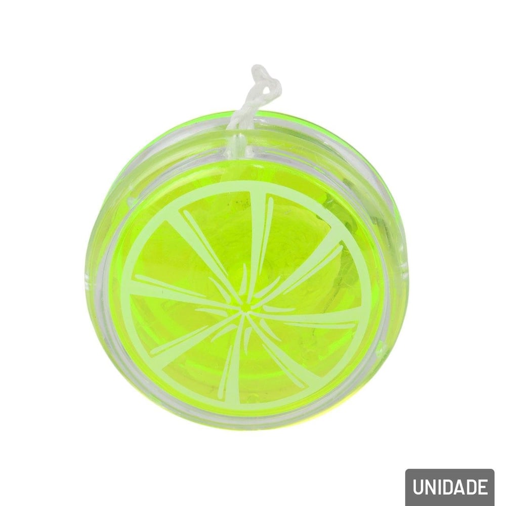 Ioiô de Plástico 5,5cm LUZ LED Sortidos