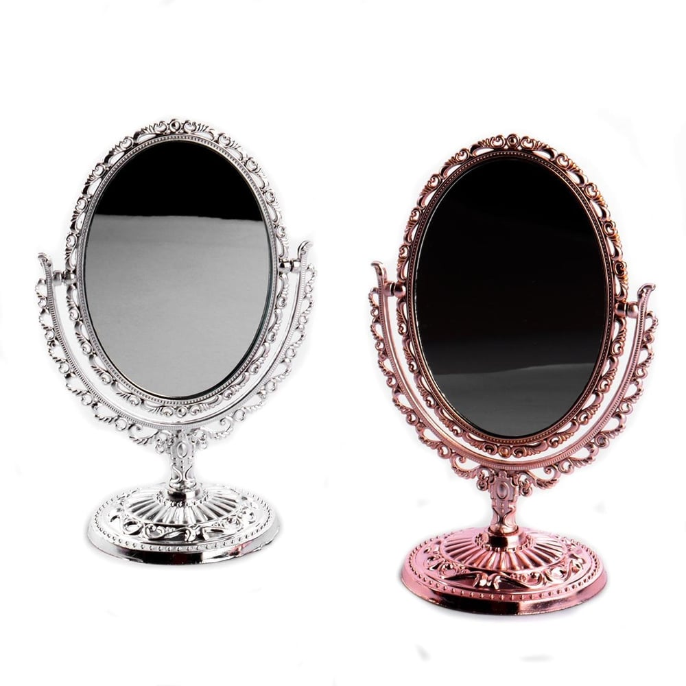 Espelho de Mesa Dupla Face 24x16,5cm Classic Color