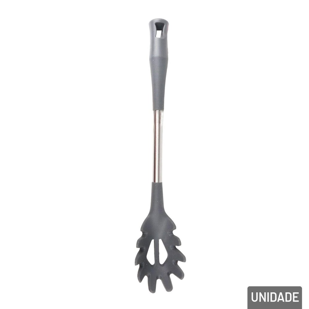 Colher de Silicone 33cm Pegador Macarrão Color