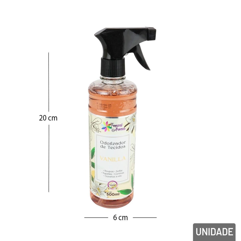 água Perfumada Para Tecidos 500ml Vanilla