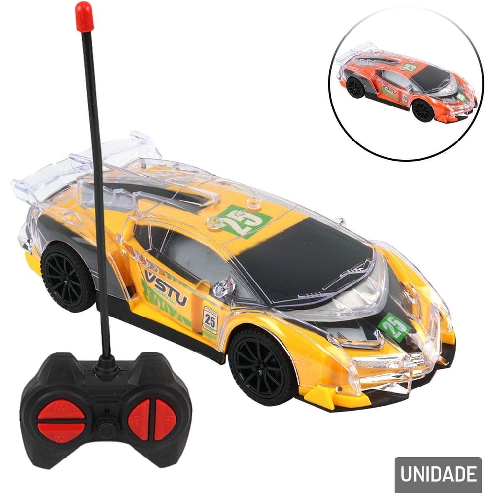 Carrinho de Controle Remoto High Speed Color