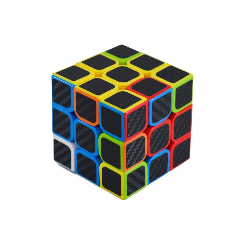 Cubo Mágico 3x3 5,5cm Premium Carbono