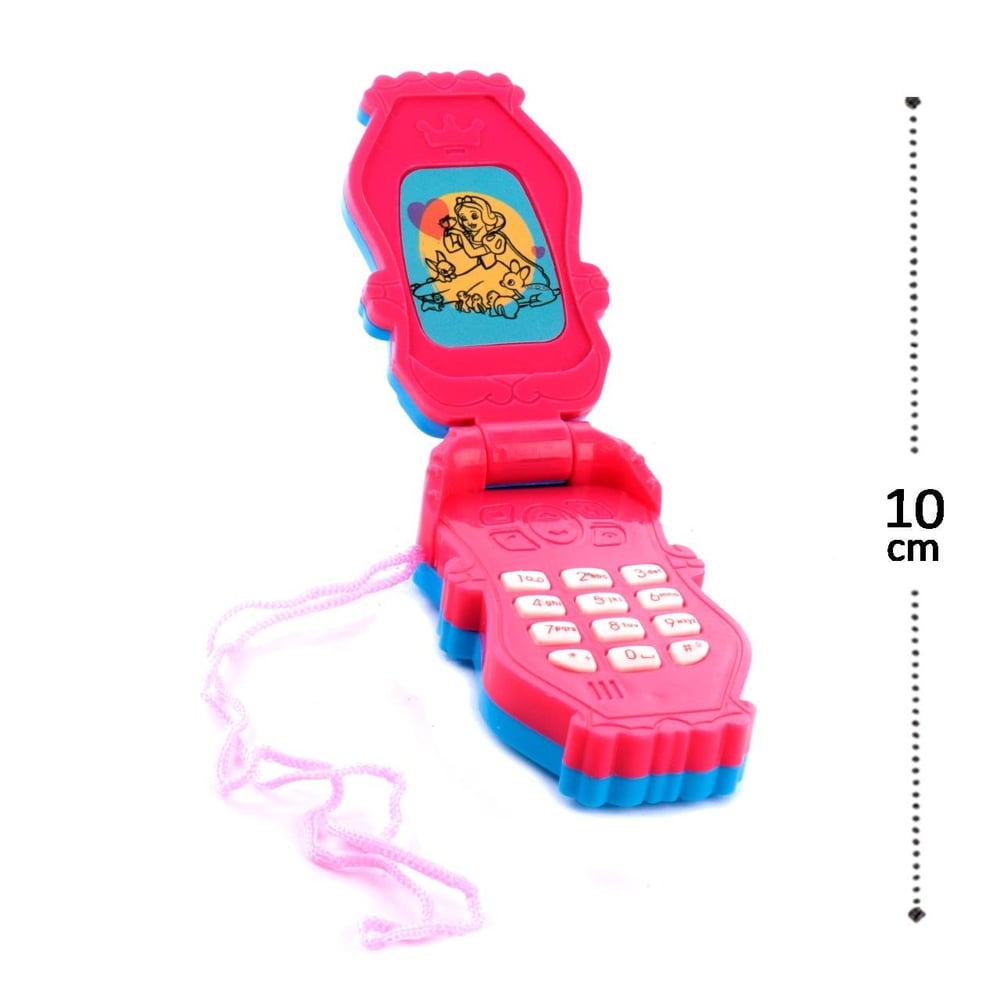 Celular Infantil com LUZ e SOM Princesas Disney