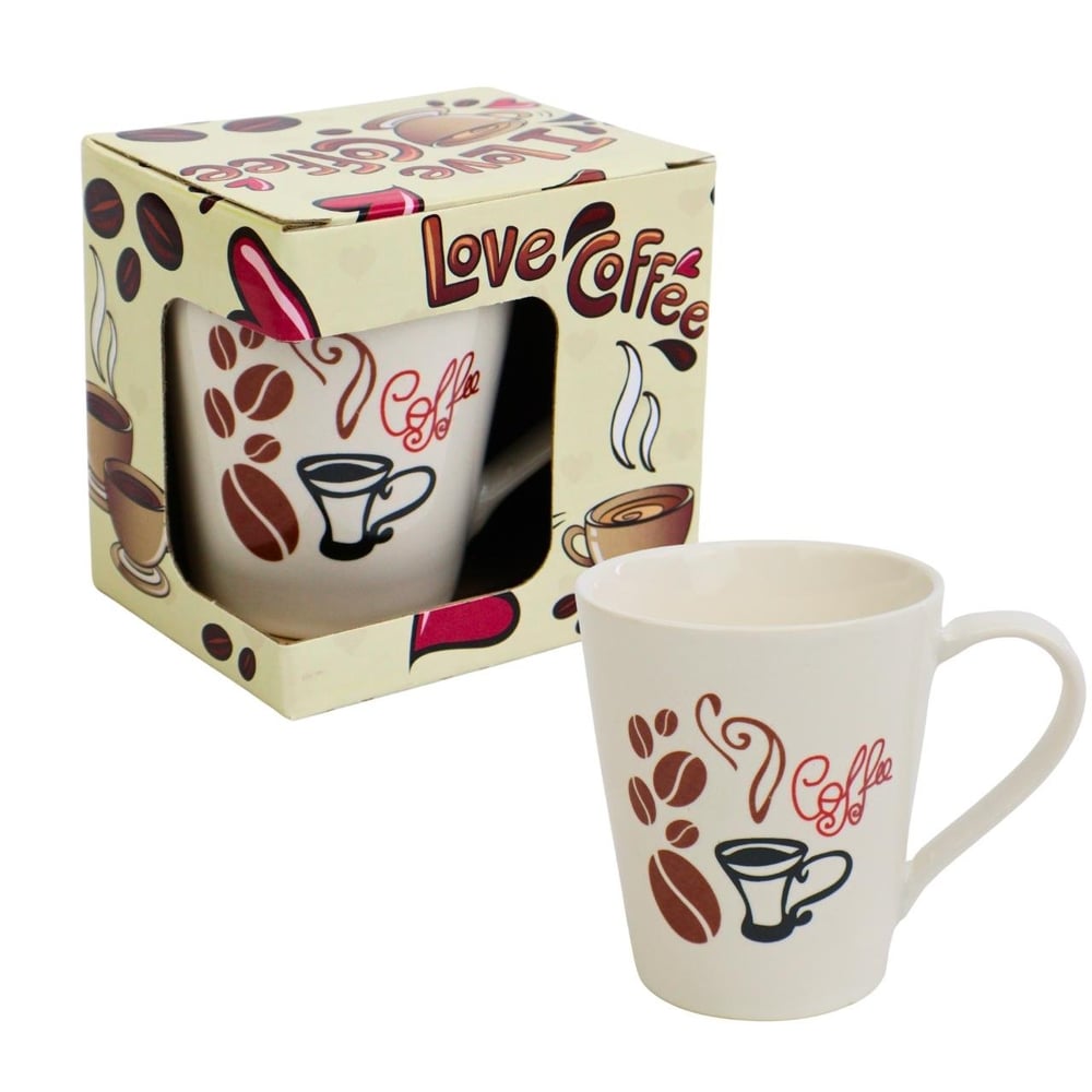 Caneca de Porcelana 250ml Coffee