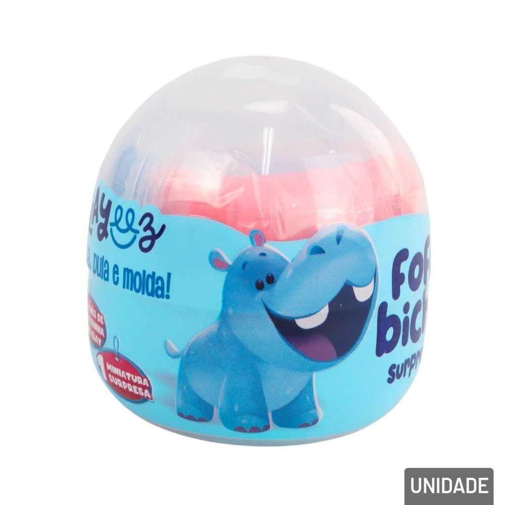 Massinha de Modelar 12g Estica e Pula Fofo Bicho