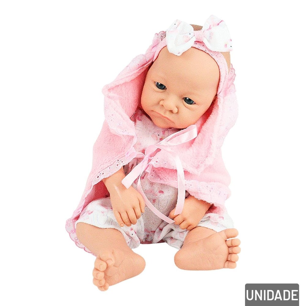 Boneca Bebê Bombola Reborn Menina